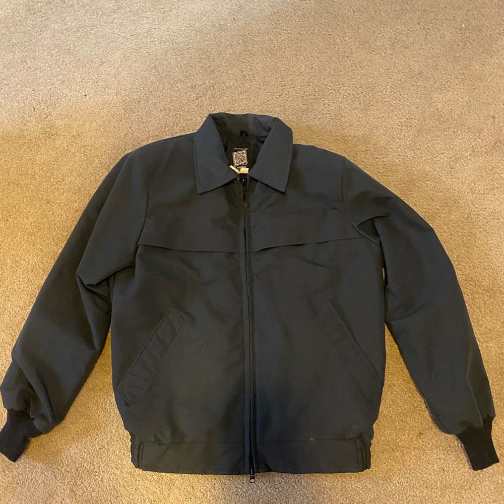 Hidden agenda men’s blue work coat